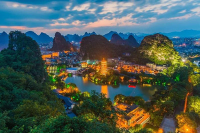 桂林兩江四湖景區開通&ldquo;線上預覽&rdquo;旅游新模式